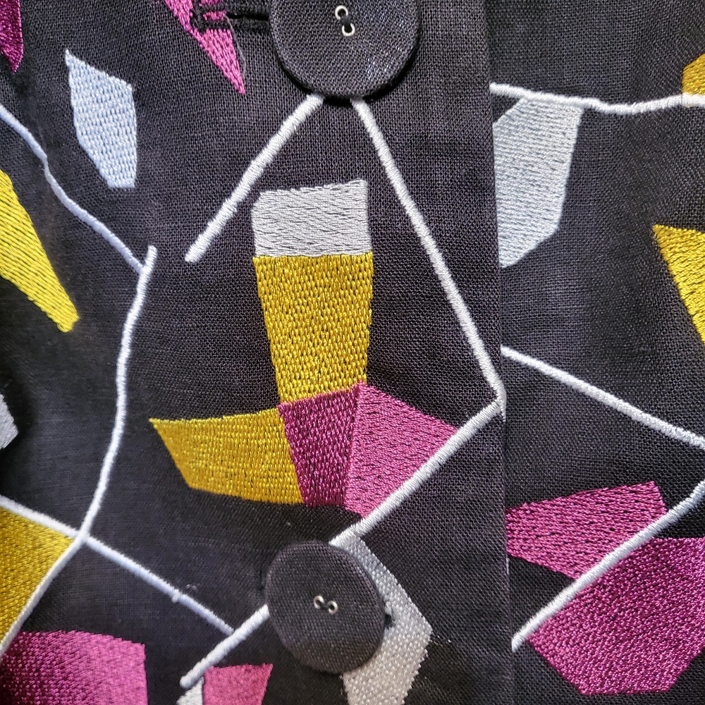 Nygard Triangular Motif Jacket - Picture 3 of 4